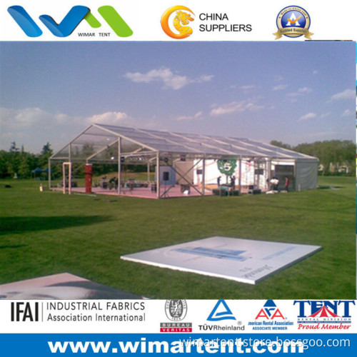 15mx25m Transparent Aluminum PVC Tent for Work Shop